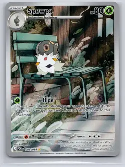 Spewpa 089/088 Holo Illustration Rare Perfect Order Pokemon Near Mint - Image 1