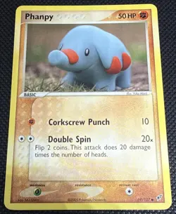 2005 Pokemon EX Deoxys Phanpy #69/107 - Image 1