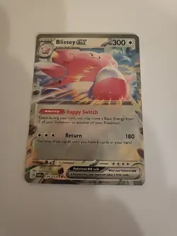 Blissey EX 134/167 Full Art NM/M Twilight Masquerade Pokemon Card - Image 1