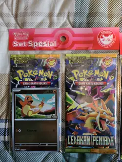 Pokemon TCG Indonesia. Special Set Ledakan Peniada. Charmander Promo MA4 - Image 1