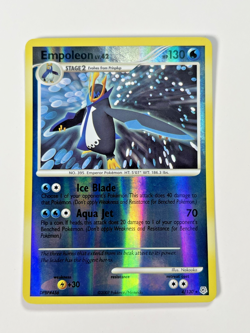Pokemon Empoleon Reverse Holo 4/130 LP - Image 1