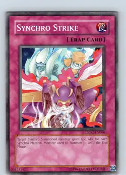 Yu-Gi-Oh TCG Synchro Strike CSOC-EN066 Unlimited Regular Common Card NM - Image 1