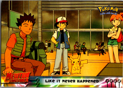 Like It Never Happened Pokemon Topps Mewtwo Strikes Back 40 (Blue Logo) - Image 1