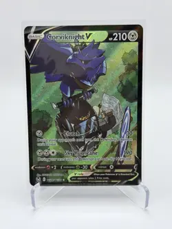 Pokemon TCG Corviknight V TG18/TG30 Silver Tempest Trainer Gallery - Image 1