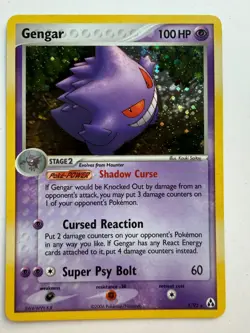 Pokemon Gengar 5/92 Legend Maker Holo Rare NM - Image 1
