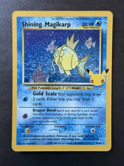 2021 Pokemon SWSH Celebrations Shining Magikarp Classic Collection #66/64 - Image 1