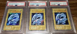 Yu-Gi-Oh! 3x PSA 10 Japanese Blue-Eyes White Dragon 25th anniversary set - Image 1