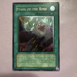 YUGIOH GREY PRINT Mark of the Rose CSOC-EN047 Ultimate Rare Unlimited MP - Image 1