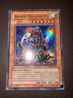 Yu-Gi-Oh! Armed Dragon LV7 -SOD-EN015- Ultra Rare - Unlimited NM! - Image 1