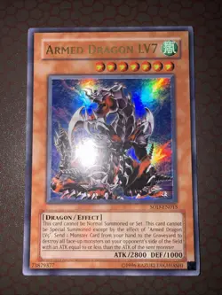 Yu-Gi-Oh! Armed Dragon LV7 -SOD-EN015- Ultra Rare - Unlimited NM! - Image 2