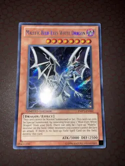 Yu-Gi-Oh! Malefic Blue-Eyes White Dragon -YMP1- Secret Rare - Limited Edition NM - Image 1