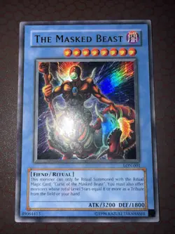 Yu-Gi-Oh! The Masked Beast -LON-001- Ultra Rare- Unlimited NM! - Image 1