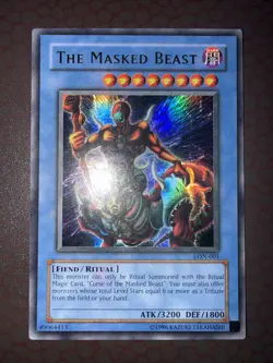 Yu-Gi-Oh! The Masked Beast -LON-001- Ultra Rare- Unlimited NM! - Image 2