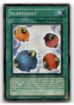 Scapegoat SDJ-041 1st Edition Super Rare Starter Deck: Joey LP - Image 1
