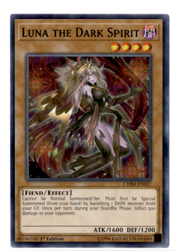 Luna the Dark Spirit | CHIM-EN027 | Yu-Gi-Oh! TCG - Image 1