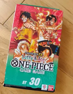 Bandai One Piece Card Game Starter Deck EX Luffy & Ace ST-30 English Sealed - Image 2