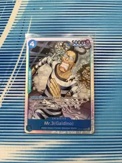 Mr.3(Galdino) SR OP16-056 The Time of Battle Foil - Image 1