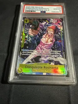 2026 One Piece Illustration Box V 6 Donquixote Rosinante #OP12-108 PSA 10 - Image 2