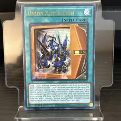 Union Activation MZTM-EN023 (Ultra Rare) Yu-Gi-Oh! Maze of the Master 1st Ed - Image 1