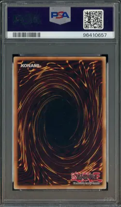 2022 Yu-Gi-Oh 1st Edition Icejade Creation Kingfisher Battle of Chaos Foil PSA 9 - Image 2