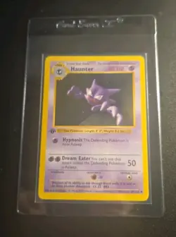 Haunter 029/102 Base Set (Shadowless) 1st Edition Pokemon Card - Image 1