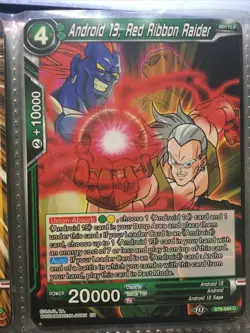 Android 13, Red Ribbon Raider Dragon Ball Super TCG CCG Card Bt9-044 - Image 1