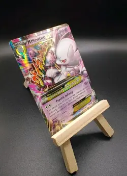 Mega Mewtwo EX 64/162 - Full Art Holo - Breakthrough Set Pokemon Card - LP+ - Image 4