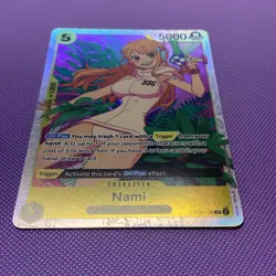 Nami SR OP08-106 ENGLISH ONE PIECE Card Game Two Legends NM - Image 2