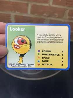 1999 Monster Rancher Collectible Card Game Toy Inserts Looker - Image 5