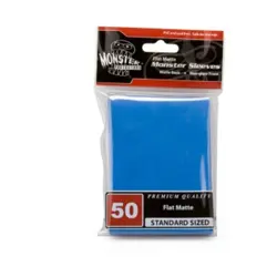 Monster Protectors Card Sleeves Standard CCG Size - Blue (50) New - Image 1