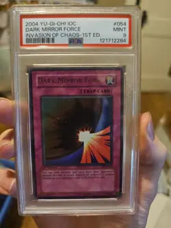 Yu-Gi-Oh! IOC Dark Mirror Force 1st Edition Mint Card #054 - Image 1