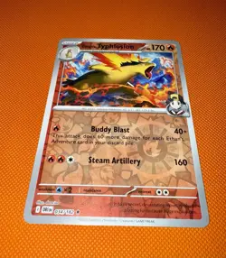 Ethan’s Typhlosion 034/182 Reverse Holo Destined Rivals Pokemon Card Near Mint - Image 1
