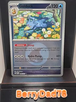 Golduck 040/217 Ascended Heroes Reverse Holo Energy Pokemon TCG NM - Image 1