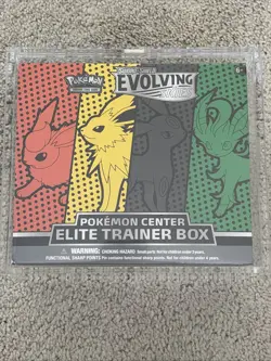 POKEMON CENTER Evolving Skies Elite Trainer Box SEALED (Umbreon Art) w/AEGIS - Image 1