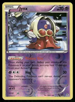 2016 Pokemon Jynx Rare Generations 36/83 Reverse Holo LP - Image 1