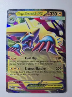 Pokemon - Mega Manectric ex - 050/132 - Mega Evolutions - Double Rare - NM - Image 2