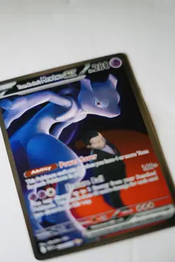 Pokemon Team Rocket's Mewtwo EX 281/217 SIR MINT CONDITION Ascended Heroes - Image 3