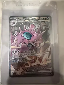 Pokemon TCG Team Rocket’s Nidoking ex 233/182 SIR Destined Rivals NM - Image 1