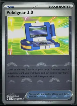 Pokegear 3.0 084/086 Black Bolt Uncommon Pokemon Pokeball - Image 1