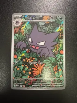 Haunter #27 - Pokemon Black Star Promo - Illustration Rare - Mega Battle Deck - Image 1