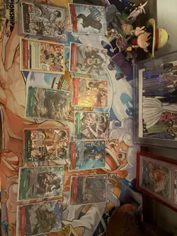 One Piece TCG ST30-001 Luffy & Ace Alt Art Leader + ST30 Deck + 9 BONUS ALT ARTS - Image 5