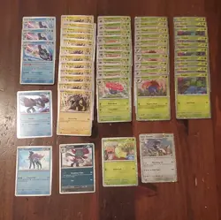 Pokemon TCG 50 Card ALL COSMOS Holo Lot English near mint condition. - Image 2