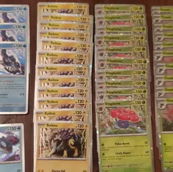 Pokemon TCG 50 Card ALL COSMOS Holo Lot English near mint condition. - Image 4