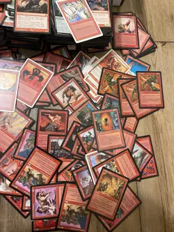 Mtg 1200 (!) Card Lot [c6] Lots Of Red Cards* Variety In Sets - Image 2