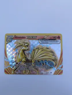 Pokemon TCG Ninetales Evolutions Card 16/108 Break - Image 1