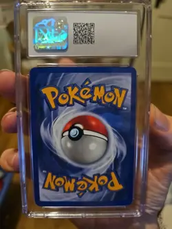 Pokemon Blastoise Base Set 2/102 Holo Card CGC 5.5 Grade - Image 2