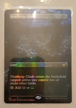 Deathcap Glade (Borderless) Innistrad: Crimson Vow Foil - Image 1