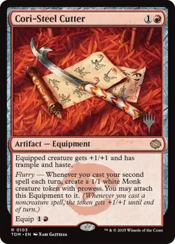 Cori-Steel Cutter TDM #103 Rare Tarkir: Dragonstorm Magic: The Gathering NM - Image 3
