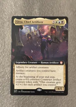 MTG ** Urza, Chief Artificer ** (Extended Art) Commander: the Brothers' War - Image 1