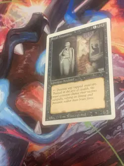 1994 Magic: The Gathering - Revised(3rd) - ROYAL ASSASSIN Vintage Rare NM - Image 2